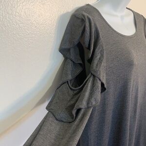 Green Envelope Long Sleeve Top